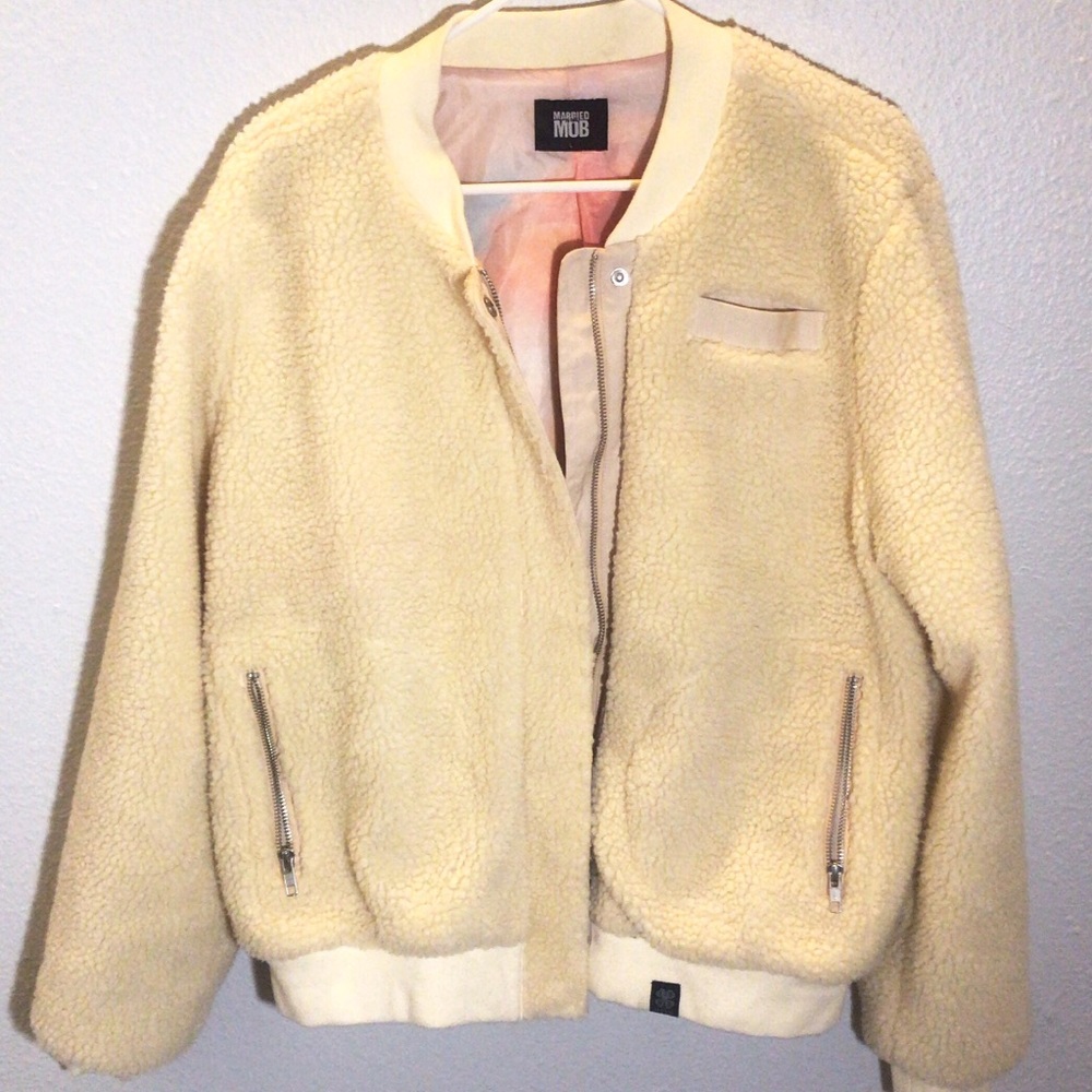Married To The Mob (MTTM) Teddy Bomber Jacket